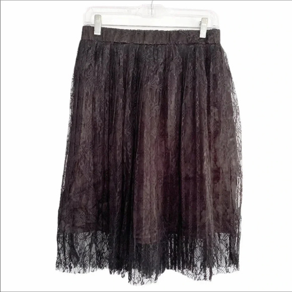 Maniju Lace/Mesh Tulle Skirt - Picture 3 of 9